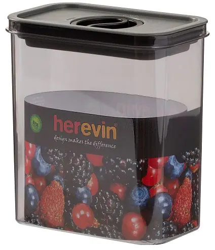 Контейнер HEREVIN Canister-Vacuum Lid-Black 161184-012 (1800мл)