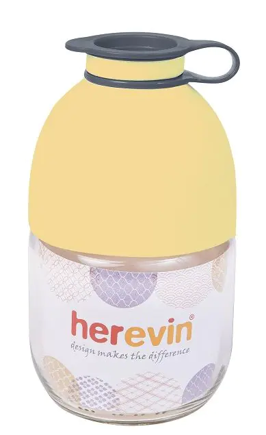 Банка для сипучих HEREVIN Yellow 131380-582 (425мл)