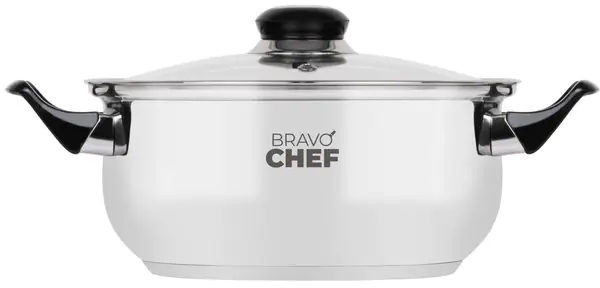 Кастрюля BRAVO CHEF BC-2002-22 (3.5л/22см)