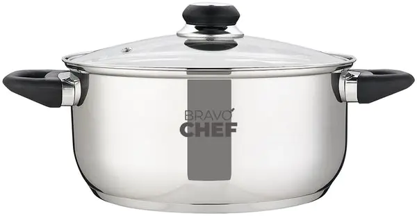 Кастрюля BRAVO CHEF LAppetit BC-2003-22 (3.8л/22см)