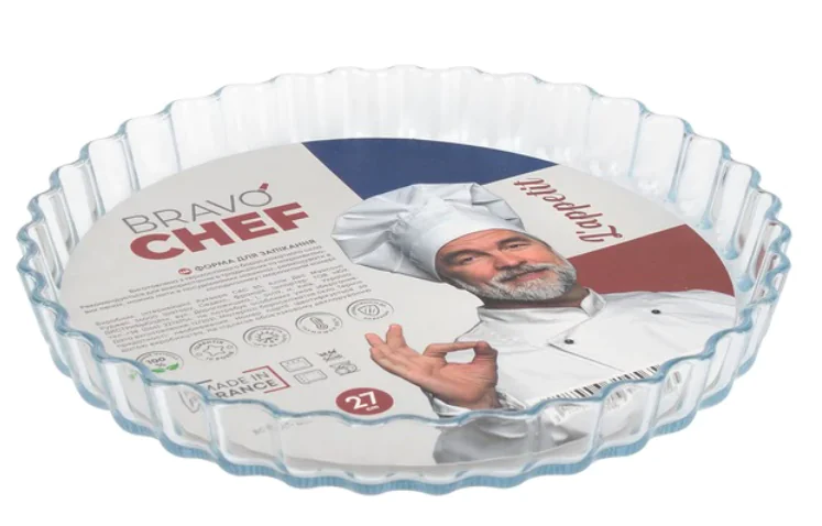 Форма для запікання BRAVO CHEF BC-803B/FR (27см/1.3л)