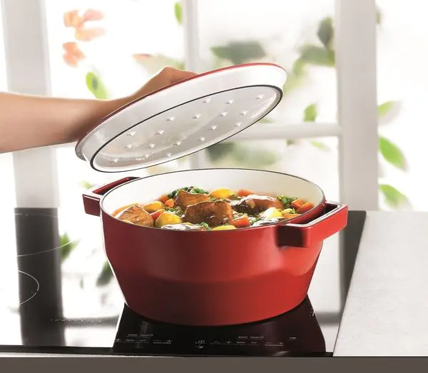 Кастрюля чугунная PYREX Slow Cook SC5AC28/6641 (6.3л/28см)