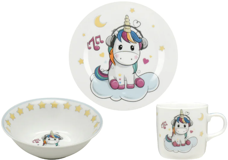 Детская посуда LIMITED EDITION UNICORN C723 3пр