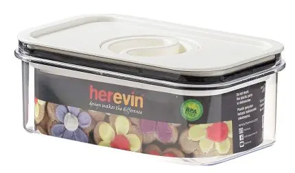 Контейнер HEREVIN Canister-Vacuum Lid-White 161174-004 (600мл)