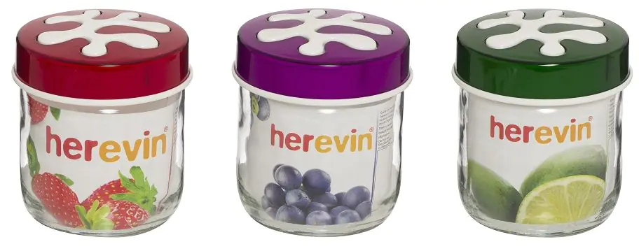 Банка для сипучих HEREVIN Canister-Mix Colour 135357-000 (425мл)