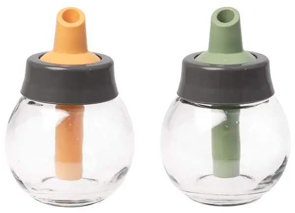 Сахарница с дозатором HEREVIN Sugar Dispenser-Peach-Green 131661-150 (180мл)