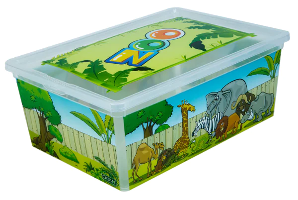 Коробка для хранения Qutu Light Box ZOO (10л)