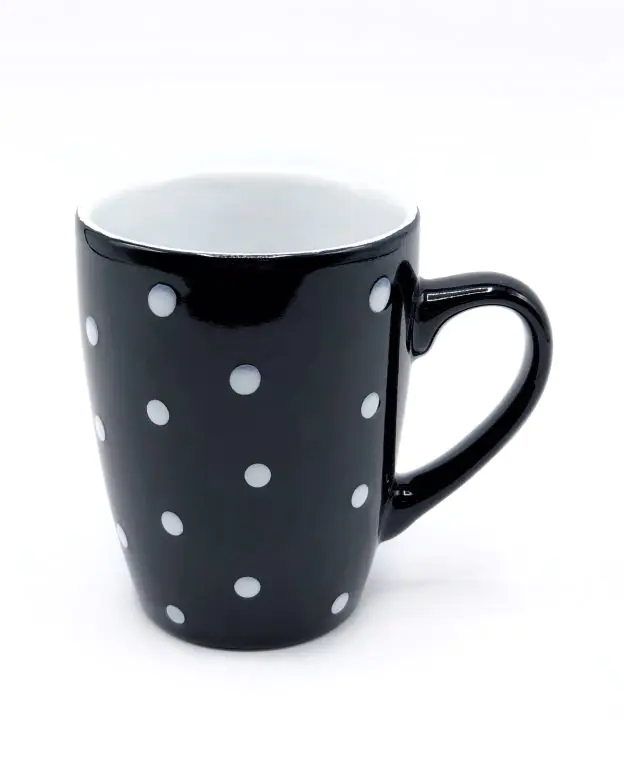 Кружка Milika Funny Dots Black M0420-8024C (320мл)