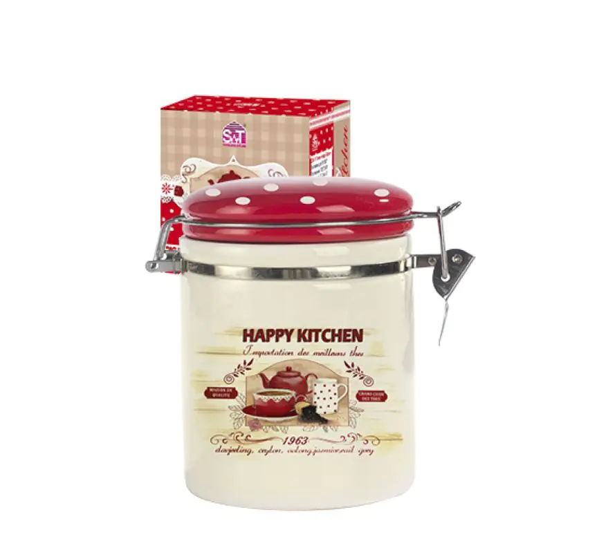 Ємність для сипучих Happy Kitchen S&T 629-11 (750мл)