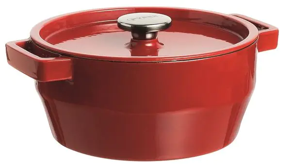 Кастрюля PYREX Slow Cook red SC5AC24/6641 (3.6л/24см)