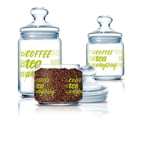 Банки Luminarc Jar Club Coffee Tea P6667 3шт