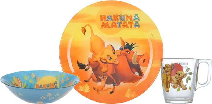 Детская посуда Luminarc Disney Lion King P9345 3пр