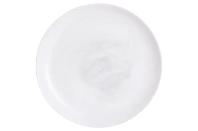 Обеденная тарелка Luminrac Diwali Marble White Q8840 (25см)