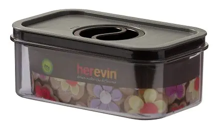 Контейнер HEREVIN Canister-Vacuum Lid-Black 161174-012 (600мл)