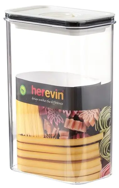 Контейнер HEREVIN Canister-Vacuum Lid-White 161189-004 (2500мл)