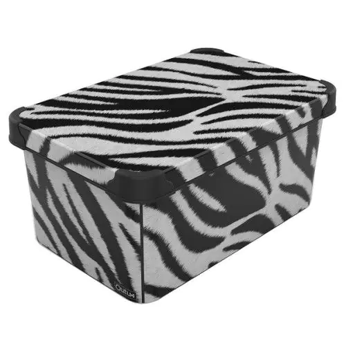 Коробка для хранения Qutu Style Box Zebra (20л)