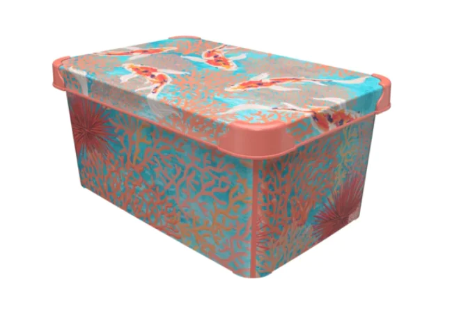 Коробка для хранения QUTU STYLE BOX CORAL (10л)