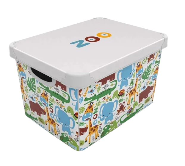 Коробка для хранения QUTU STYLE BOX ZOO (20л)