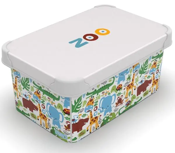 Коробка для хранения Qutu Style Box Zoo (5л)