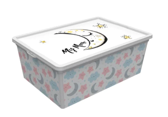 Коробка для хранения QUTU TREND BOX CUTE SKY (10л)