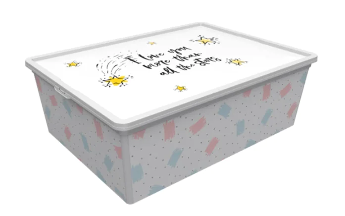 Коробка для зберігання QUTU TREND BOX CUTE SKY (25л)