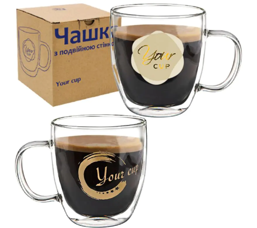 Чашка з подвійним дном Your cup S&T 202-25 (600мл)