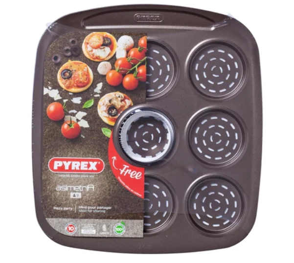 Форма для міні-піци PYREX Asimetria AS09BZ0/7146 (9шт)