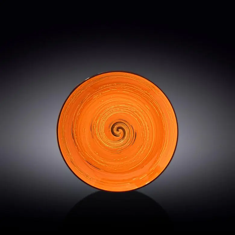 Тарелка Wilmax Spiral Orange WL-669312 / A (20.5см)