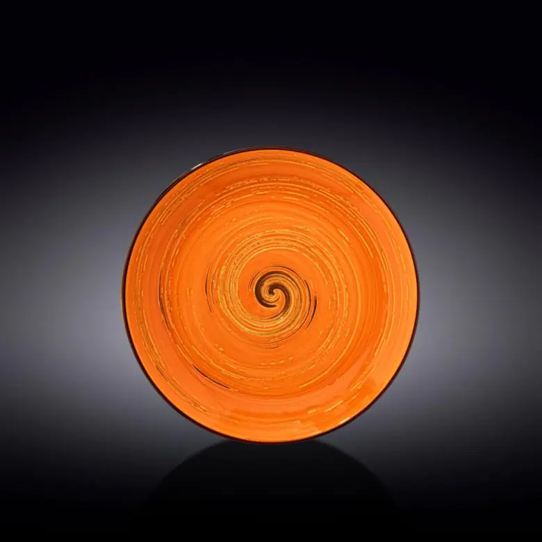 Тарелка Wilmax Spiral Orange WL-669313 / A (23см)