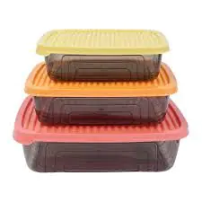 Набор контейнеров HEREVIN Rectangular Storage Bowl Set-2024 Colours 3шт