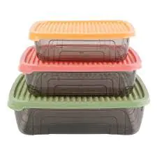 Набор контейнеров HEREVIN Rectangular Storage Bowl Set-2024 Colours 3шт.