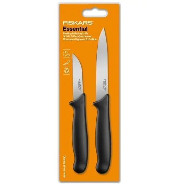 Ножи для чистки Fiskars Essential Small 1051834 2шт