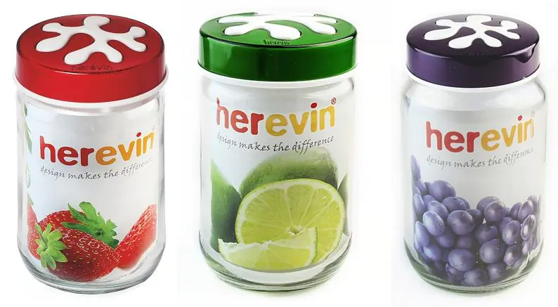 Банка для сыпучих HEREVIN Canister-Mix Colour 135367-000 (660мл)