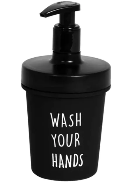 Дозатор для мыла Herevin Wash Your Hands 124000-001 (320мл)