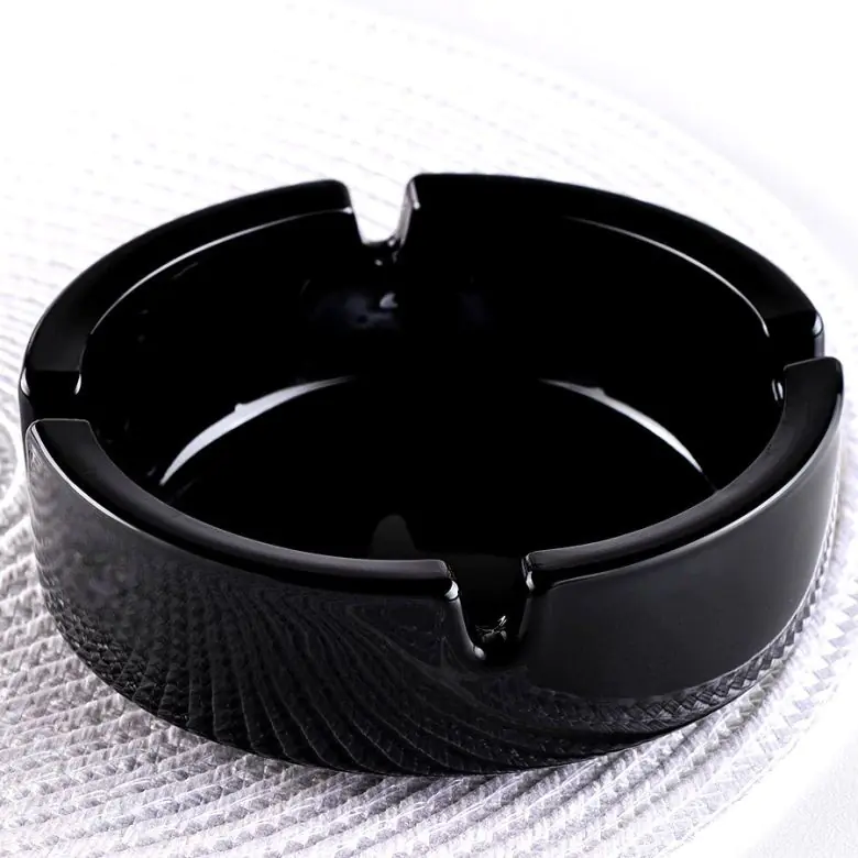 Пепельница Arcoroc Stackable Black Ashtray 187 (10.7см)