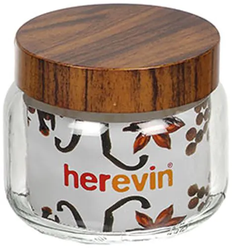 Банку для сипучих Herevin Woody 231357-000 (425мл)