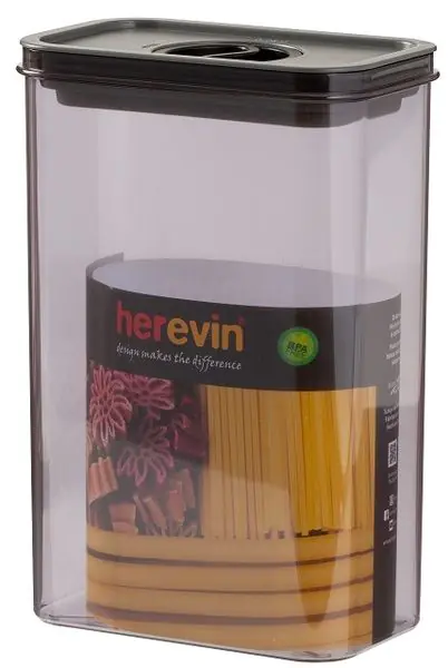 Контейнер HEREVIN Canister-Vacuum Lid-Black 161189-012 (2500мл)