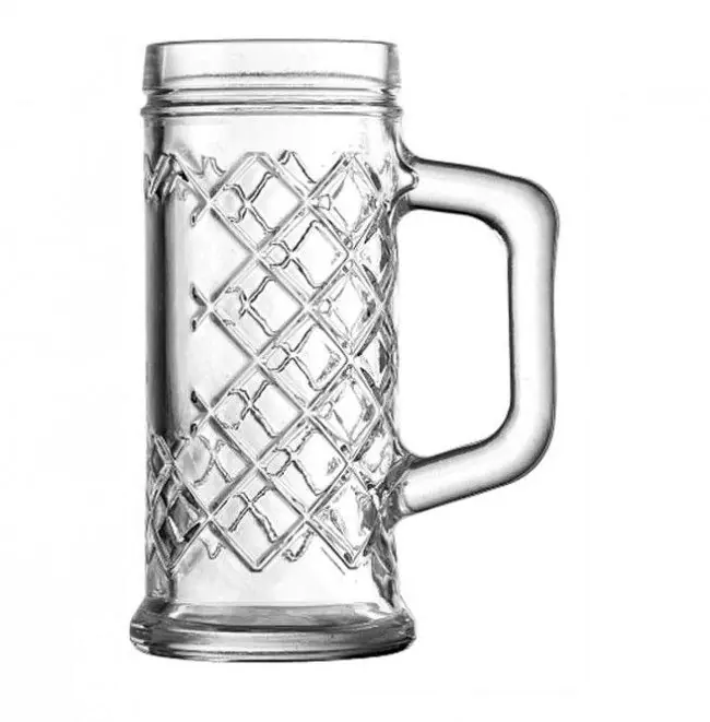 Бокал для пива Uniglass Rhombus Beer Tankard 40812-МСТ6ХВ/sl (500мл)