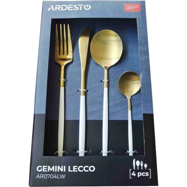 Набор столовых приборов Ardesto Gemini Lecco AR0704LW 4пр