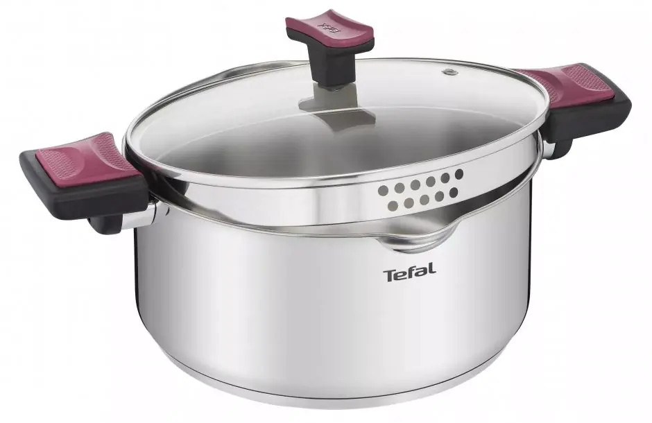 Набор кухонной посуды Tefal Cook&Clip G723SA74 10пр