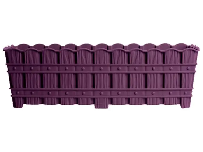 Горшок для цветов Violet House 1060 Bamboo PURPLE (50см)