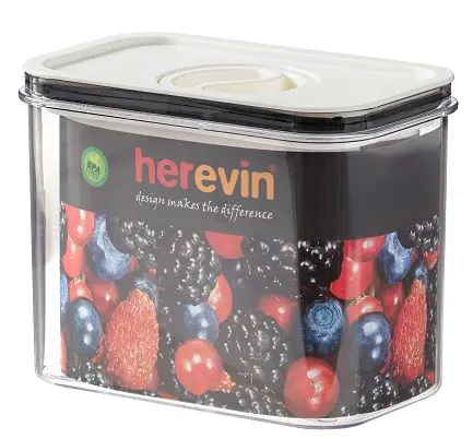 Контейнер HEREVIN Canister-Vacuum Lid-White 161179-004 (1200мл)