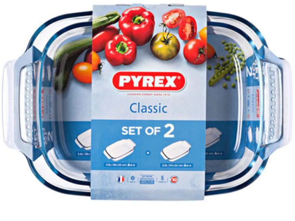 Набор форм для запекания Pyrex Classic 912S969/7043 2 шт