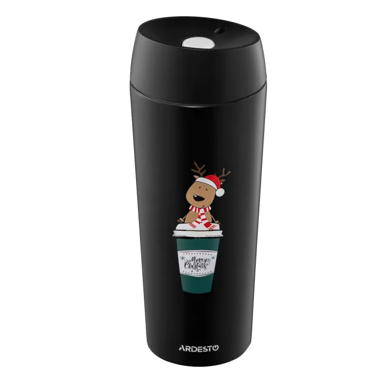 Термочашка Ardesto Coffee Time Reindeer AR2645RN (450мл)