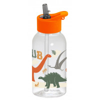 Бутылка для воды HEREVIN Straw-Dino Club 161807-066 (460мл)