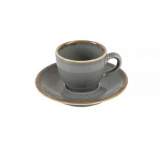 Чашка кофейная Porland Seasons Dark Gray 312109 DG (80мл)