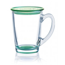 Чашка с крышкой LUMINARC NEW MORNING GREEN N0840 (320мл)