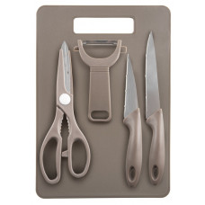 Набор ножей с досточкой RINGEL Main RG-11008-5 5пр