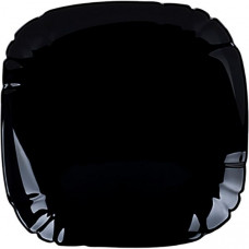 Тарелка обеденная квадратная Luminarc Lotusia Black P7063 (25.5см) 