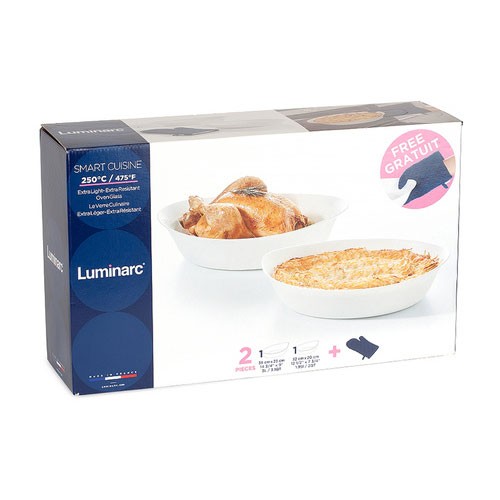 Набор форм для запекания Luminarc Smart Cuisine P2773 3пр
